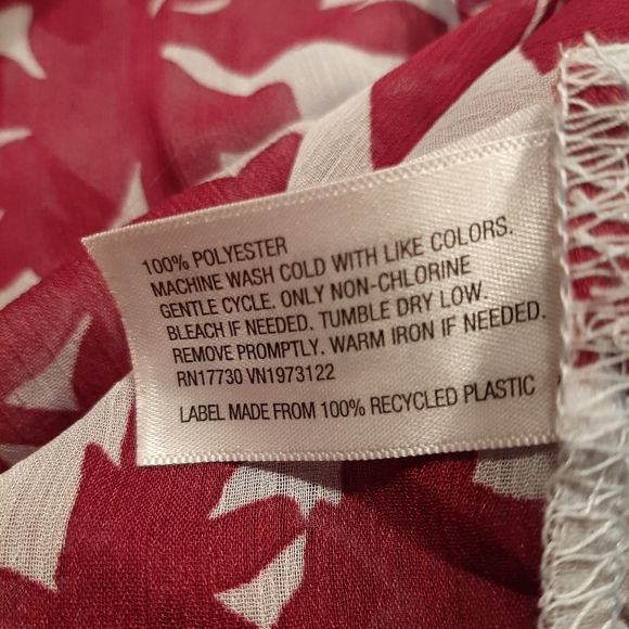 A New Day Sheer Blouse Size XL - Picture 4 of 10